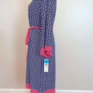 Gorgeous belted tie dress